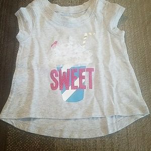 Grey "sweet" t-shirt